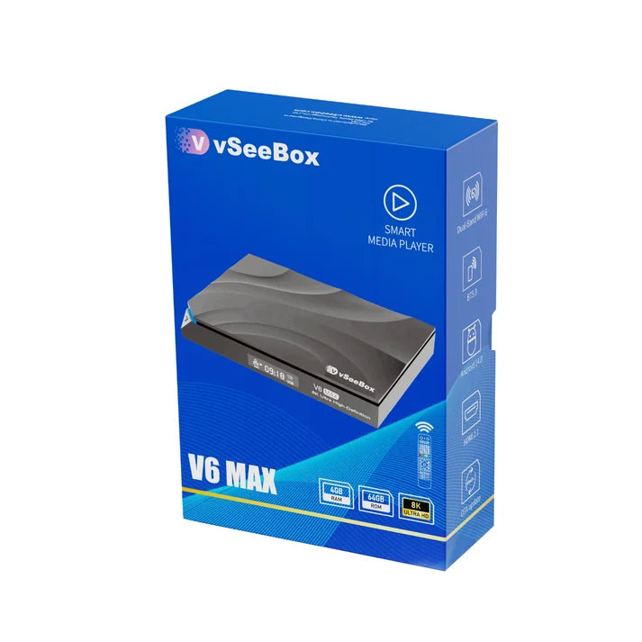 vSeeBox V6 Max Wholesale (20x Units)